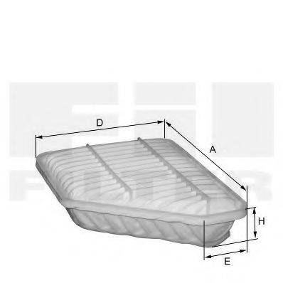 FIL FILTER HP5058 Воздушный фильтр