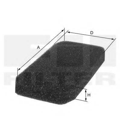 FIL FILTER HP4631 Воздушный фильтр