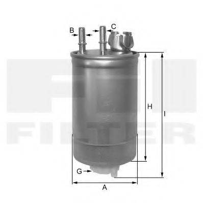 FIL FILTER ZP057F Топливный фильтр