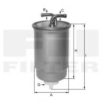FIL FILTER ZP053F Топливный фильтр