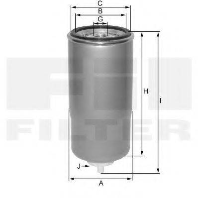 FIL FILTER ZP3037F Топливный фильтр