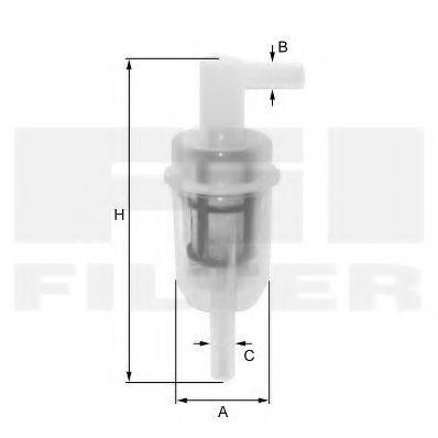 FIL FILTER ZP8040FP Топливный фильтр