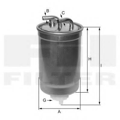 FIL FILTER ZP8033FM Топливный фильтр