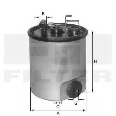 FIL FILTER ZP8081FMBM Топливный фильтр