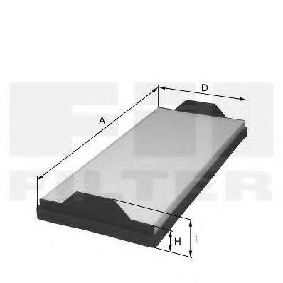 FIL FILTER HC7118 Фильтр, воздух во внутренном пространстве