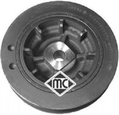 METALCAUCHO 04489 Ременный шкив, коленчатый вал