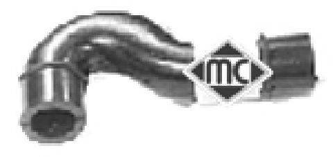 METALCAUCHO 08227 Трубка, клапан возврата ОГ