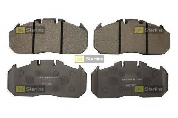 STARLINE BDT010 Комплект тормозных колодок, дисковый тормоз