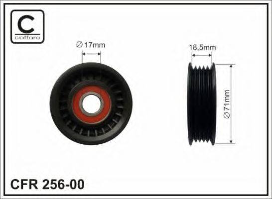 CAFFARO 25600 Натяжной ролик, поликлиновой  ремень