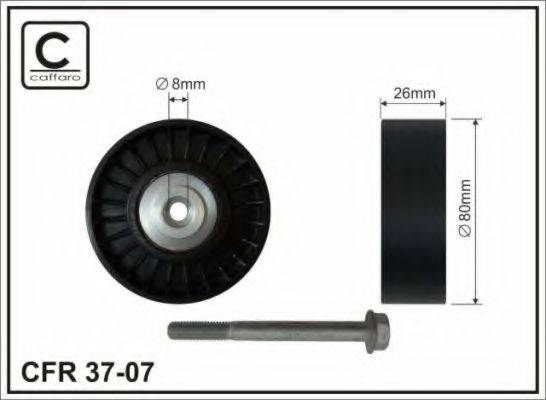 CAFFARO 3707 Паразитный / ведущий ролик, поликлиновой ремень
