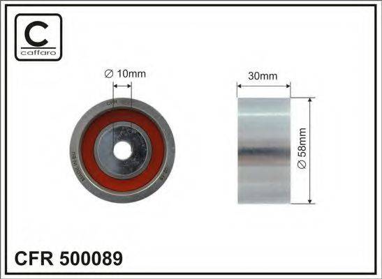 CAFFARO 500089 Паразитный / Ведущий ролик, зубчатый ремень