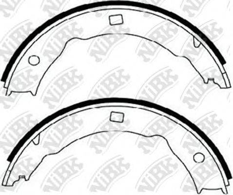 NIBK FN0565 Комплект тормозных колодок, стояночная тормозная система