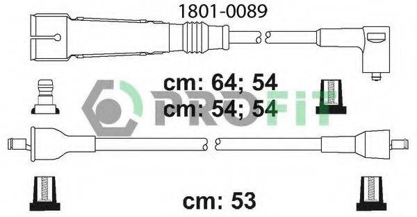 PROFIT 18010089 Комплект проводов зажигания