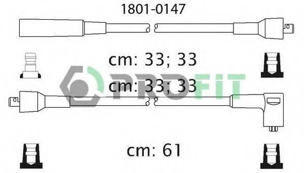 PROFIT 18010147 Комплект проводов зажигания