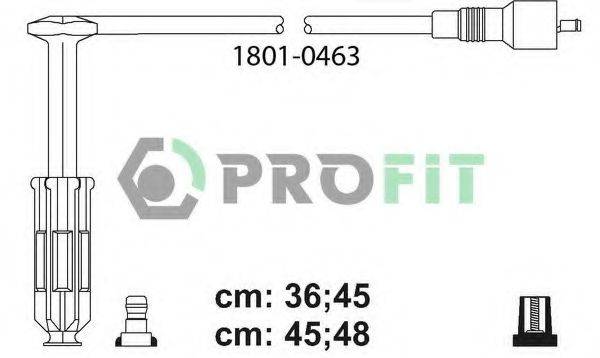 PROFIT 18010463 Комплект проводов зажигания