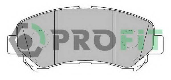 PROFIT 50002011 Комплект тормозных колодок, дисковый тормоз