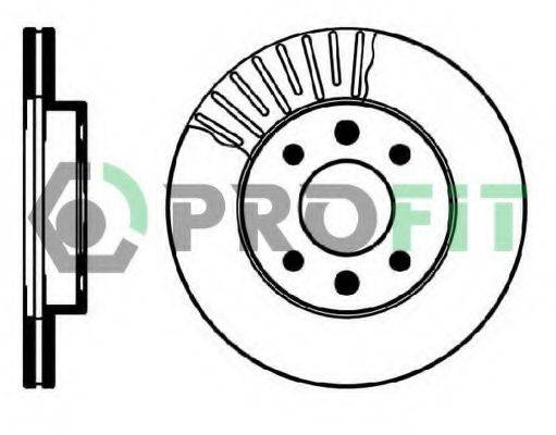 PROFIT 50100158 Тормозной диск