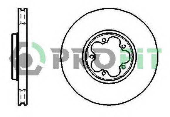 PROFIT 50101112 Тормозной диск