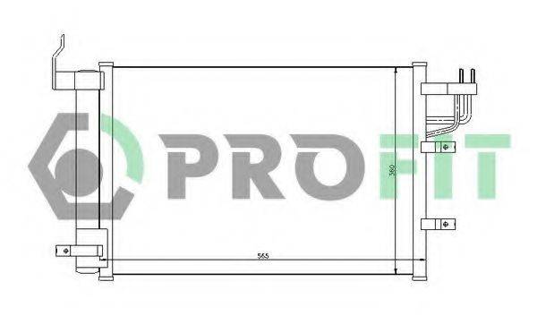 PROFIT PR1401C1 Конденсатор, кондиционер