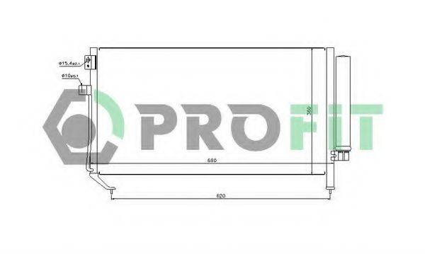 PROFIT PR2028C1 Конденсатор, кондиционер