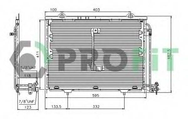 PROFIT PR3508C1 Конденсатор, кондиционер