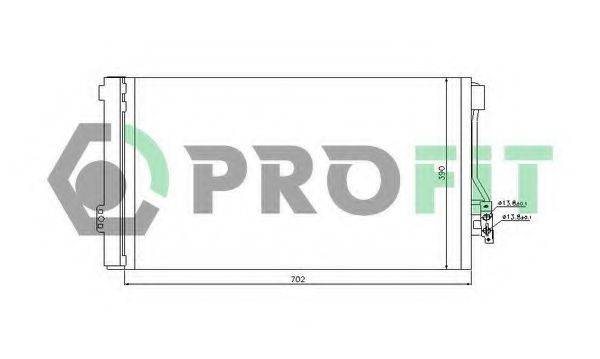 PROFIT PR3550C1 Конденсатор, кондиционер
