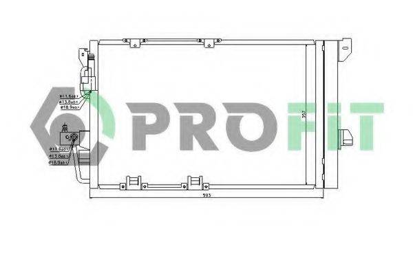 PROFIT PR5079C1 Конденсатор, кондиционер