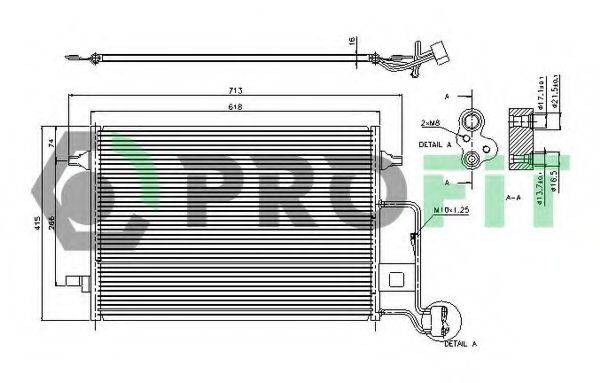 PROFIT PR9540C1 Конденсатор, кондиционер