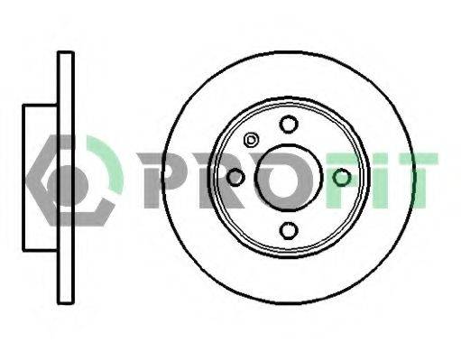 PROFIT 50100875 Тормозной диск