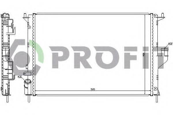 PROFIT PR6037N5 Радиатор, охлаждение двигателя