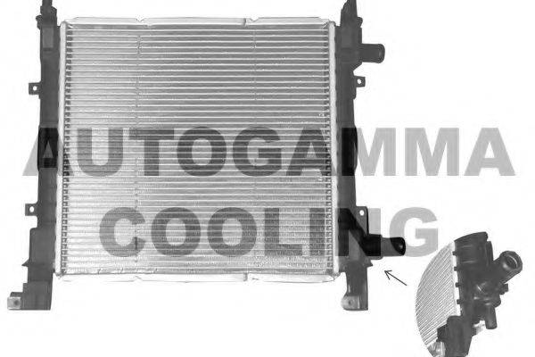 AUTOGAMMA 101332 Радиатор, охлаждение двигателя
