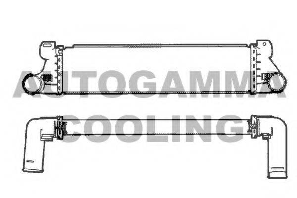 AUTOGAMMA 101504 Интеркулер