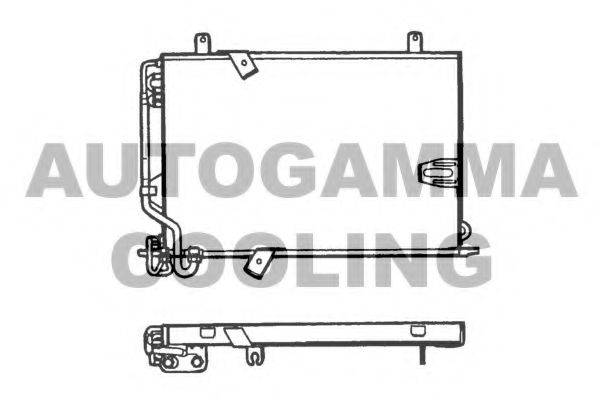 AUTOGAMMA 101569 Конденсатор, кондиционер
