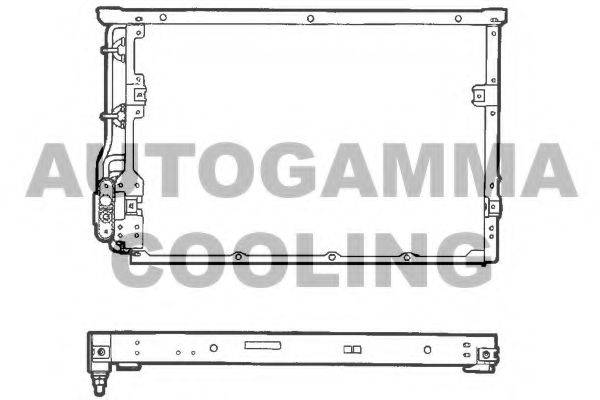 AUTOGAMMA 101571 Конденсатор, кондиционер