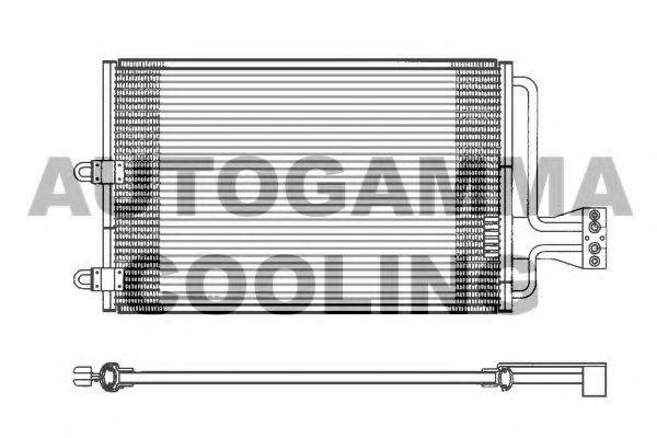 AUTOGAMMA 101582 Конденсатор, кондиционер