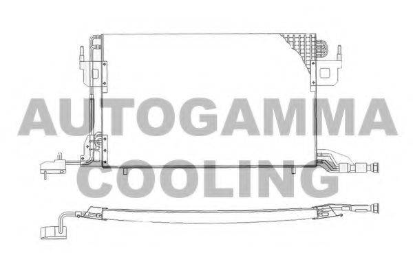 AUTOGAMMA 101590 Конденсатор, кондиционер