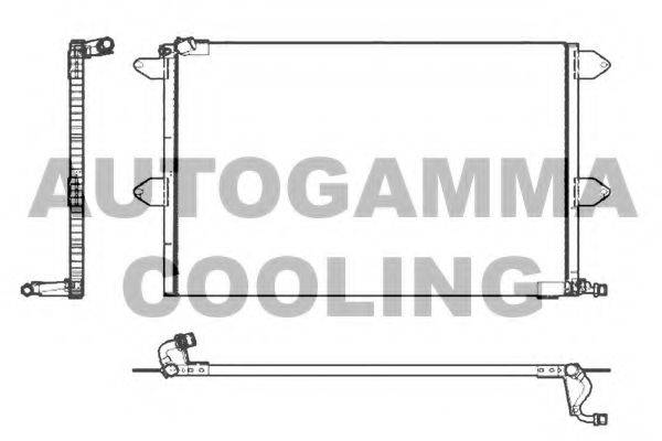 AUTOGAMMA 101602 Конденсатор, кондиционер