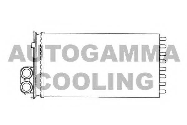 AUTOGAMMA 101661 Теплообменник, отопление салона