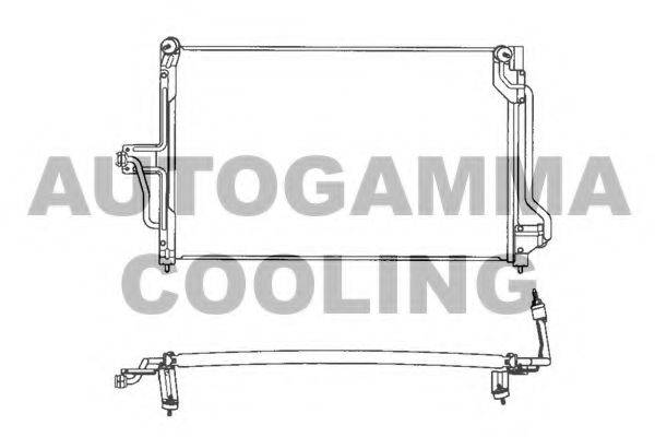 AUTOGAMMA 101707 Конденсатор, кондиционер