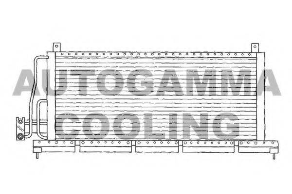 AUTOGAMMA 101708 Конденсатор, кондиционер