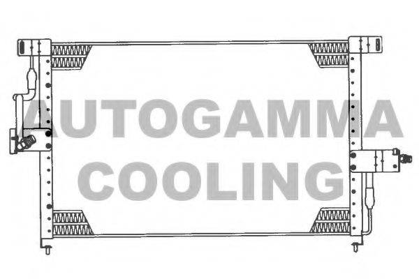 AUTOGAMMA 101711 Конденсатор, кондиционер
