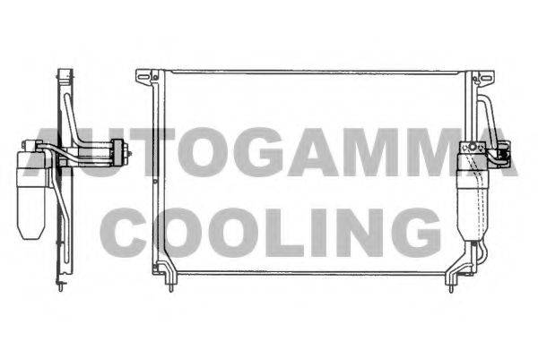 AUTOGAMMA 101714 Конденсатор, кондиционер