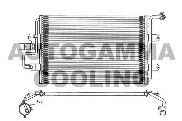 AUTOGAMMA 101720 Конденсатор, кондиционер