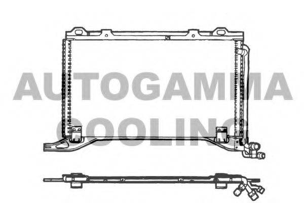 AUTOGAMMA 101731 Конденсатор, кондиционер