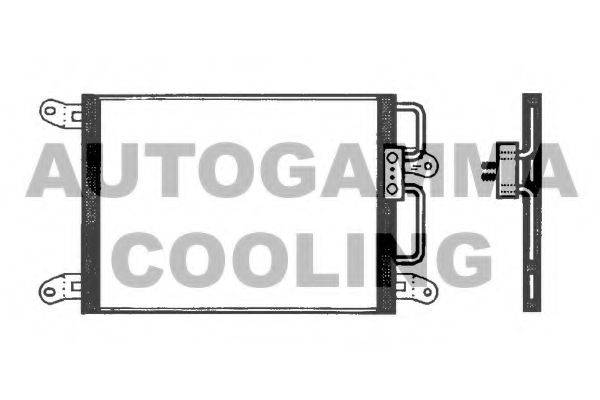 AUTOGAMMA 101739 Конденсатор, кондиционер