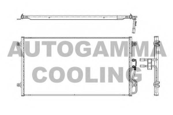 AUTOGAMMA 101748 Конденсатор, кондиционер