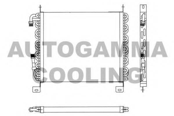 AUTOGAMMA 101760 Конденсатор, кондиционер