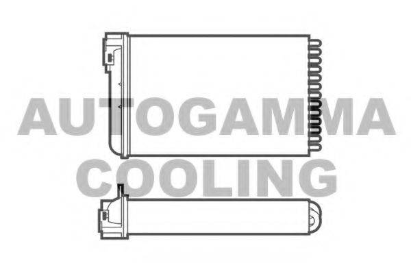 AUTOGAMMA 101766 Теплообменник, отопление салона