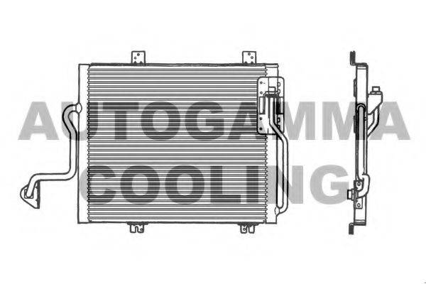AUTOGAMMA 101789 Конденсатор, кондиционер