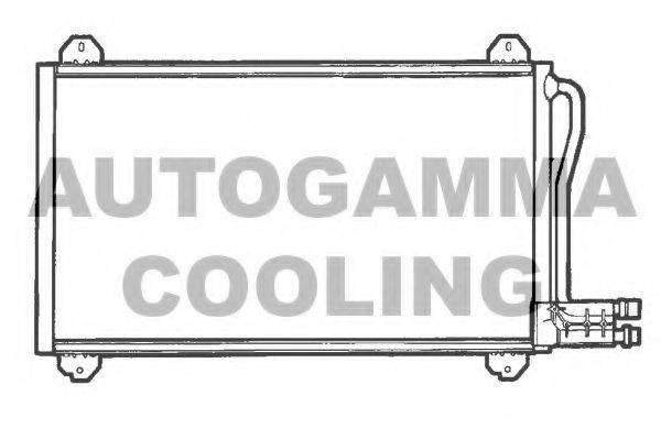 AUTOGAMMA 101834 Конденсатор, кондиционер